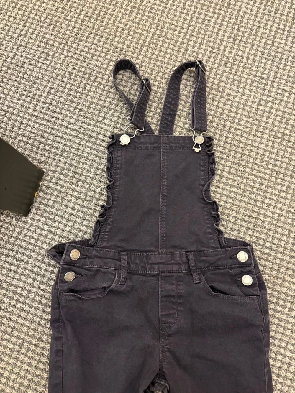 H&M black overalls, size 9-10